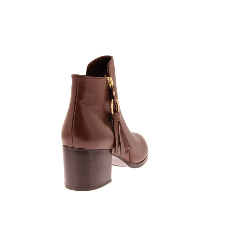 Regarde Le Ciel ankle boots cognac 4