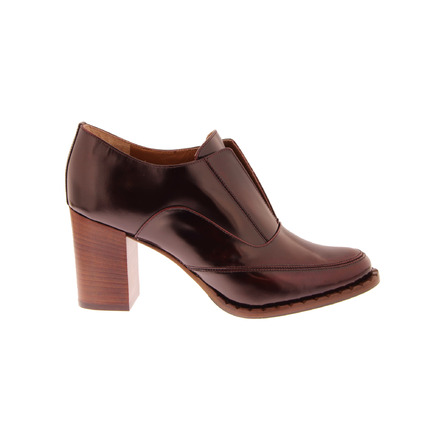Atelier Content chaussures à lacets bordeaux