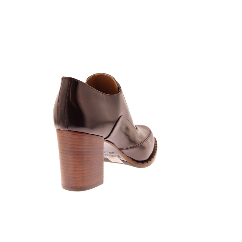 Atelier Content chaussures à lacets bordeaux 4