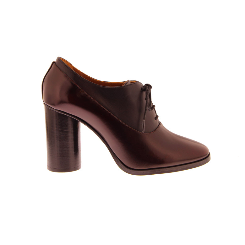 Atelier Content chaussures à lacets bordeaux 1