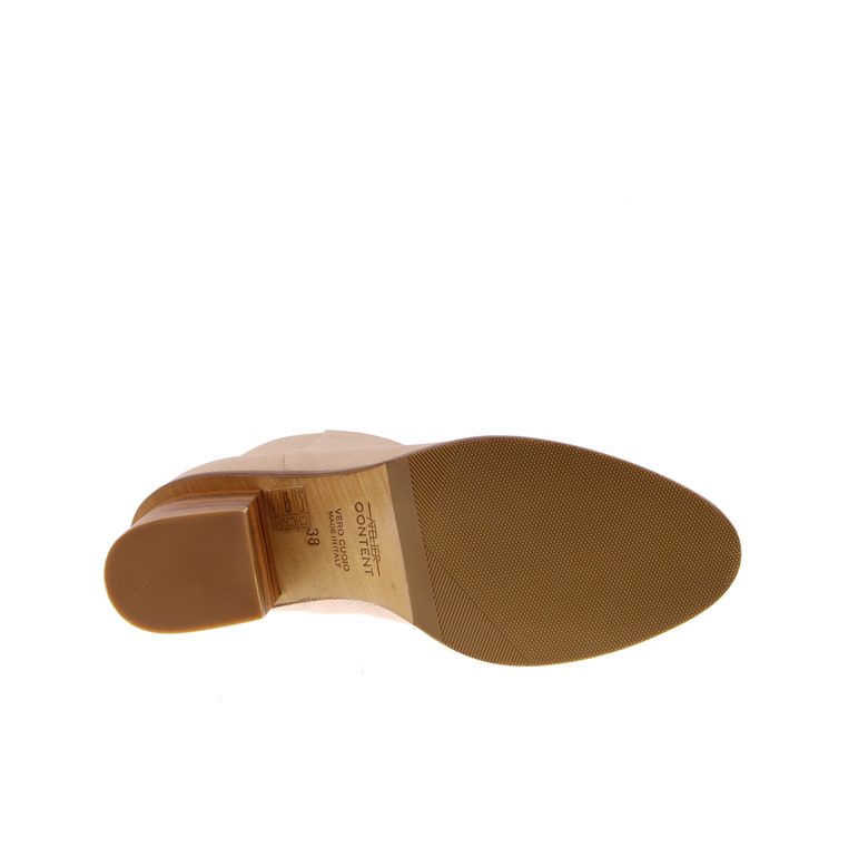Atelier Content bottillons beige 5