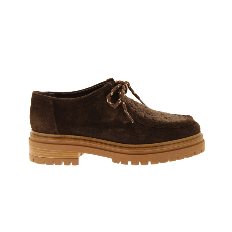 Ctwlk chaussures à lacets brun 1