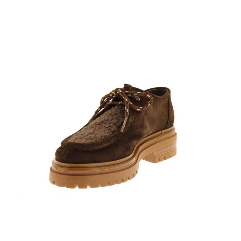 Ctwlk chaussures à lacets brun 3