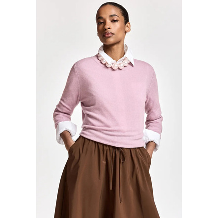 Essentiel pull rose