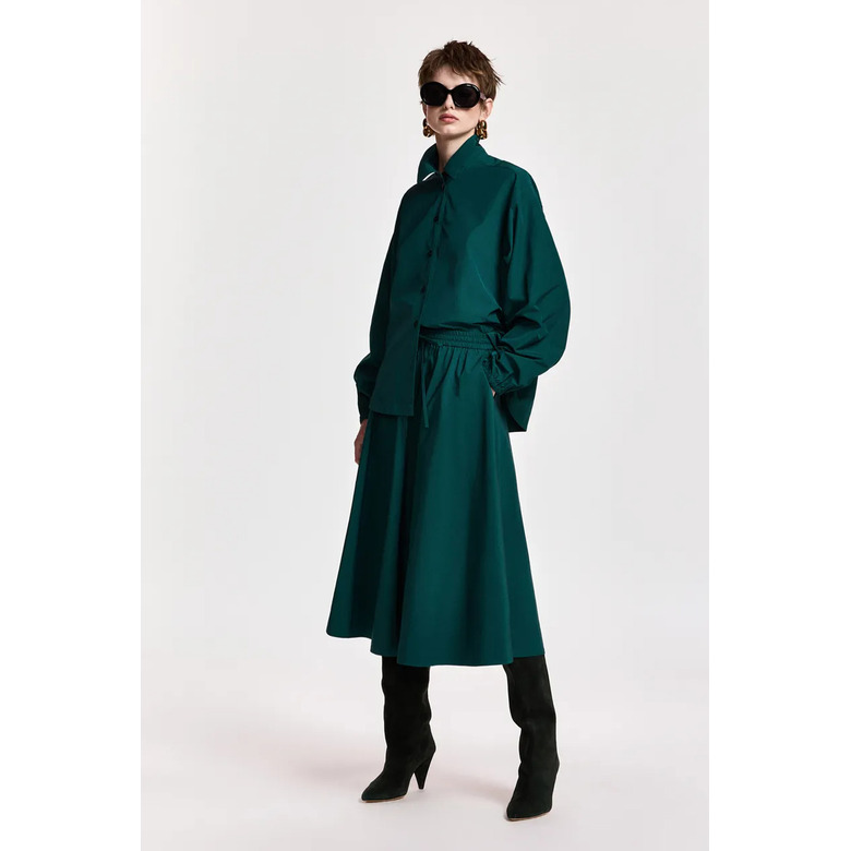 Essentiel jupe vert 2