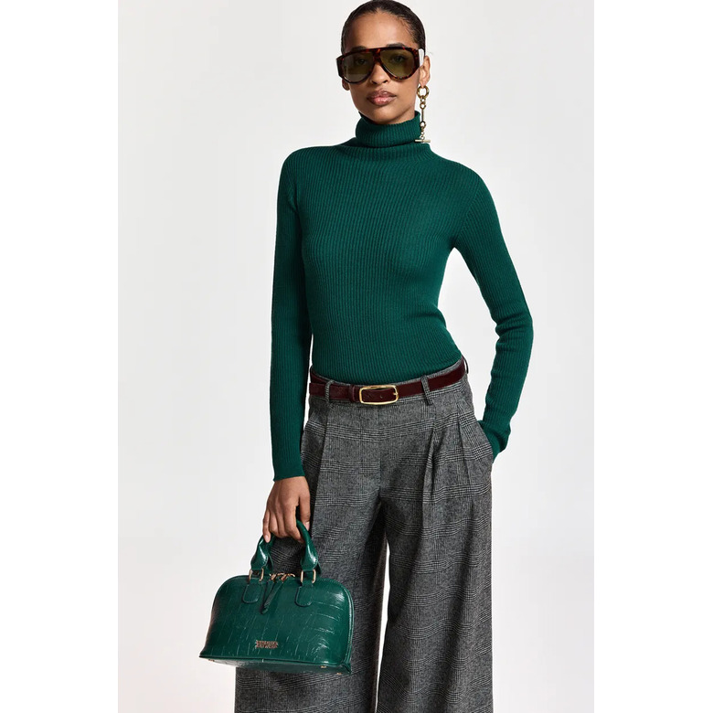 Essentiel pull vert 2