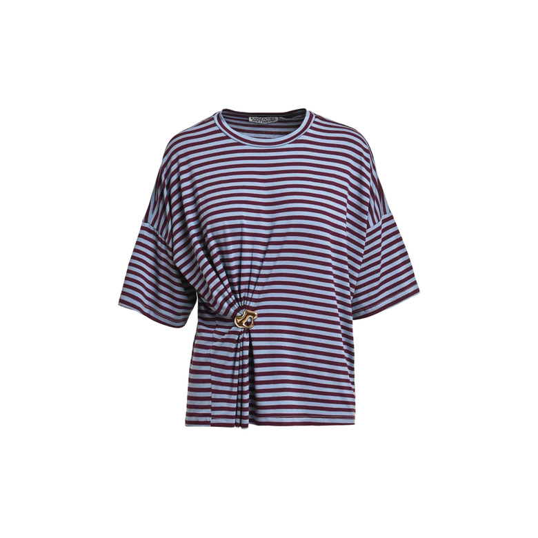 Essentiel t-shirt bordeaux 1
