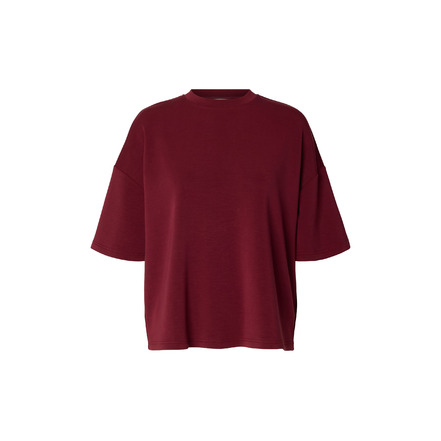 Selected Femme t-shirt bordeaux