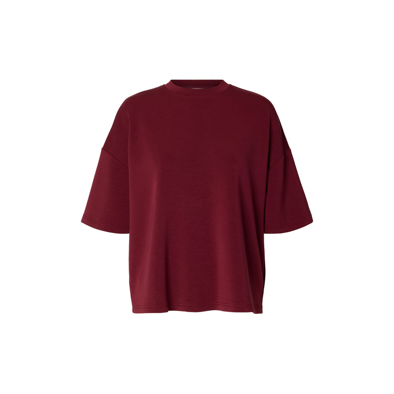 Selected Femme t-shirts bordeaux 1