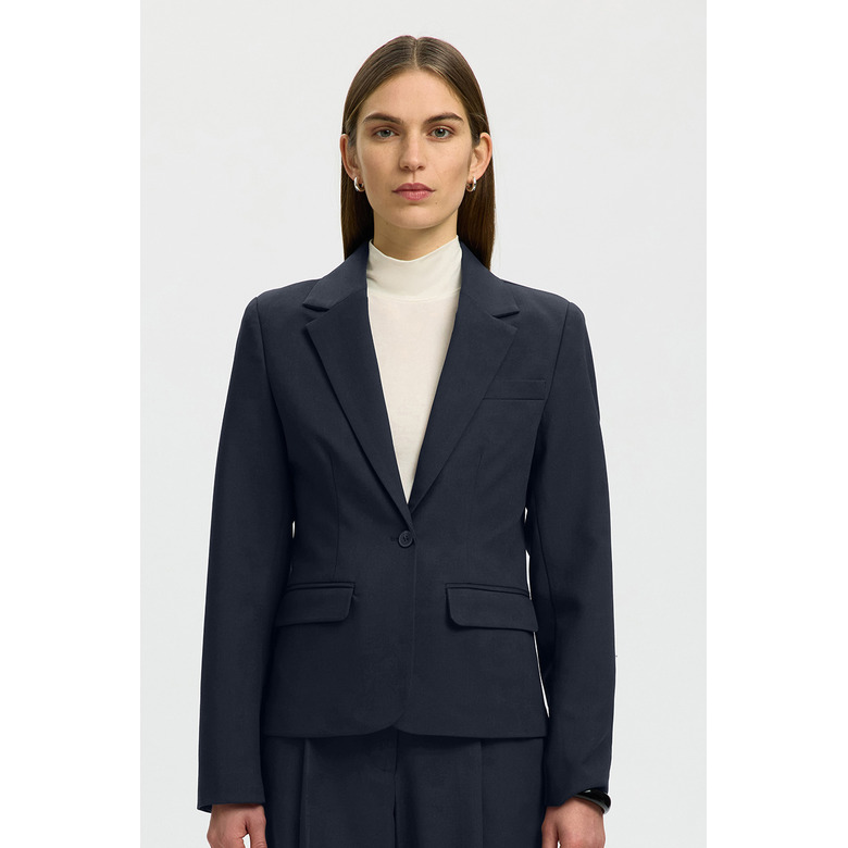 Selected Femme blazer blauw 2
