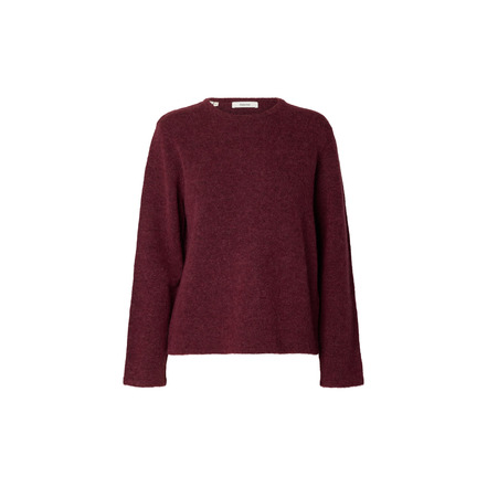 Selected Femme pull bordeaux
