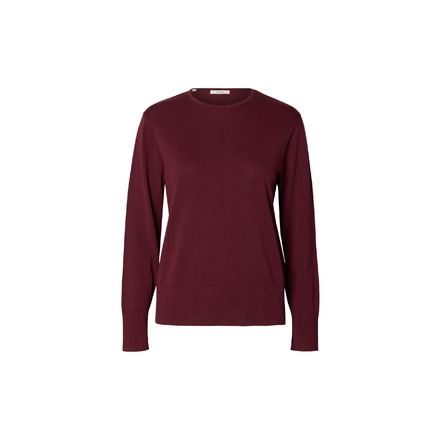Selected Femme pull bordeaux