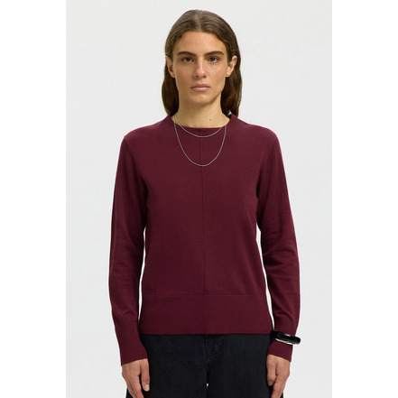 Selected Femme sweater bordeaux