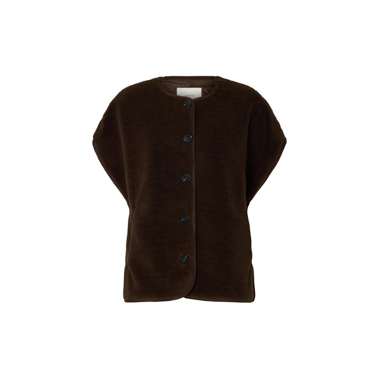 Selected Femme vest bruin 1