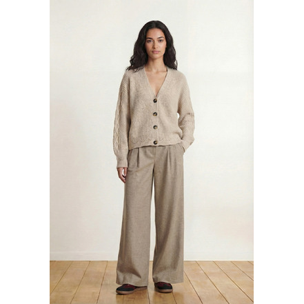 La Fee Maraboutee cardigan beige