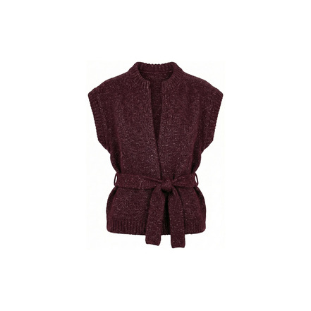 La Fee Maraboutee cardigan bordeaux