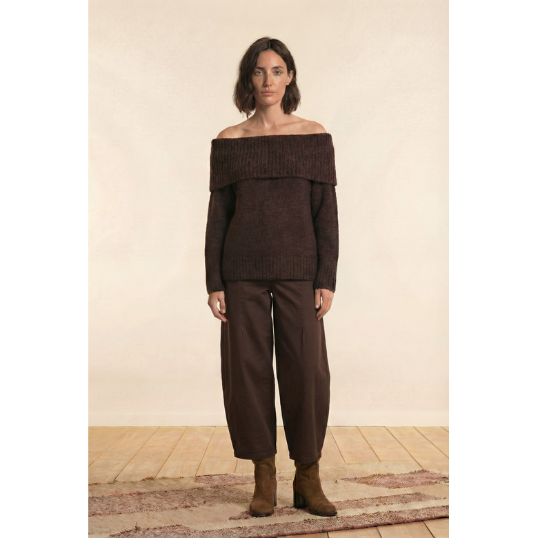 La Fee Maraboutee trui bruin 2