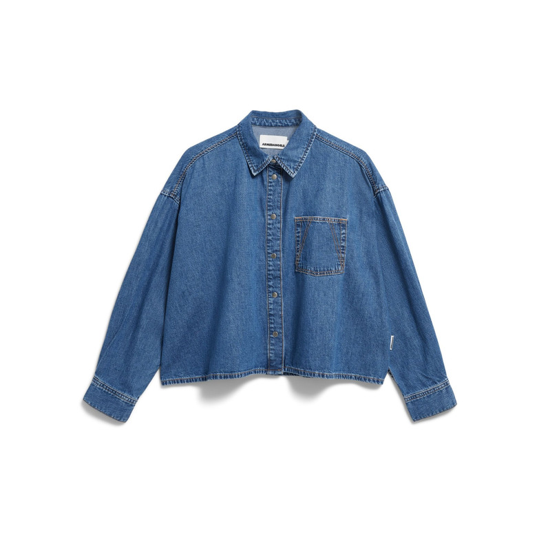 Armed Angels bluse blau 1
