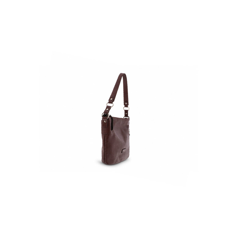 Carol J. sac porté épaule bordeaux 2