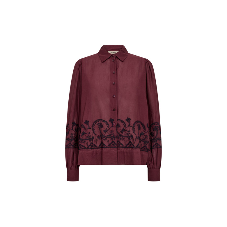 Mosmosh blouse bordeaux 1