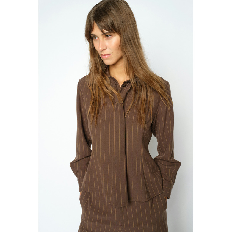 Mosmosh blouse brown 2