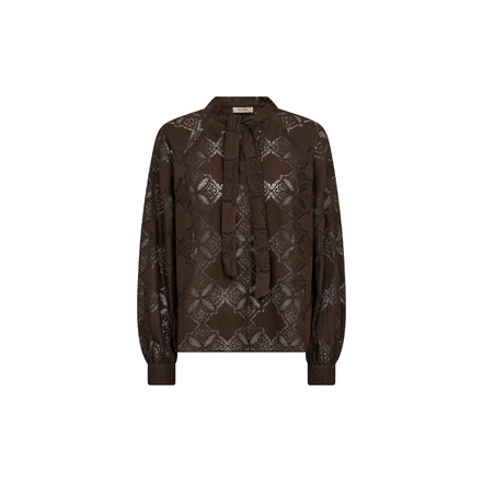Mosmosh blouse bruin