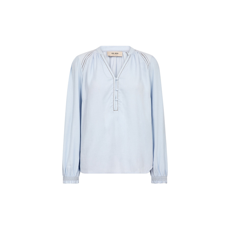 Mosmosh blouse blauw 1