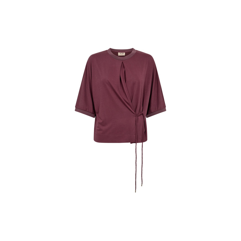 Mosmosh t-shirt bordeaux 1