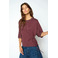 Mosmosh t-shirt bordeaux 2