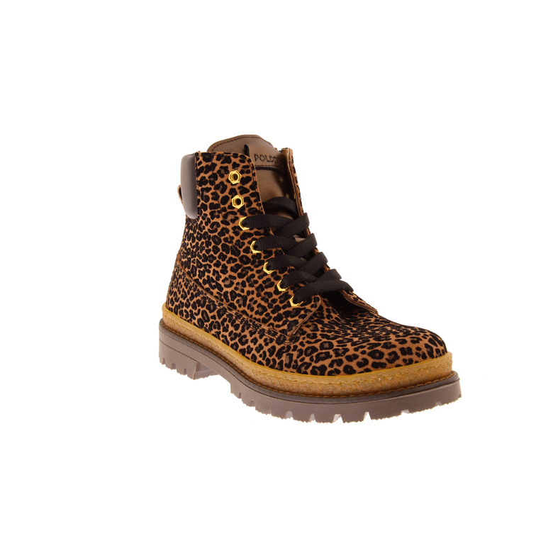 Poldino hohe schuhe braun 2