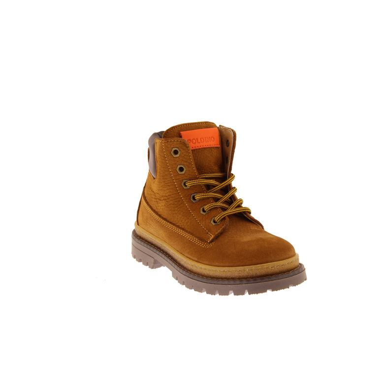 Poldino hohe schuhe cognac 2
