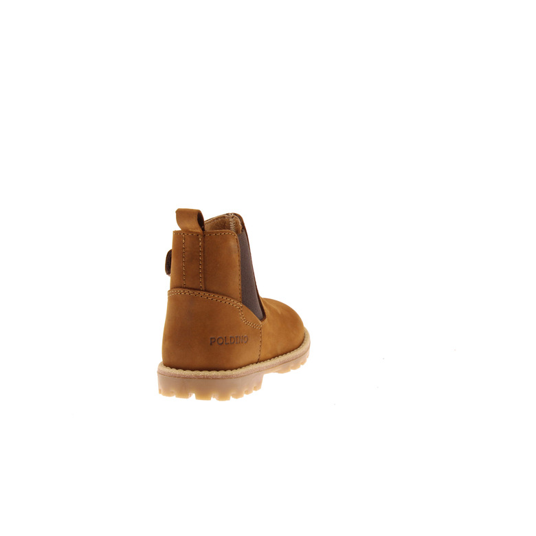 Poldino chaussures hautes cognac 4