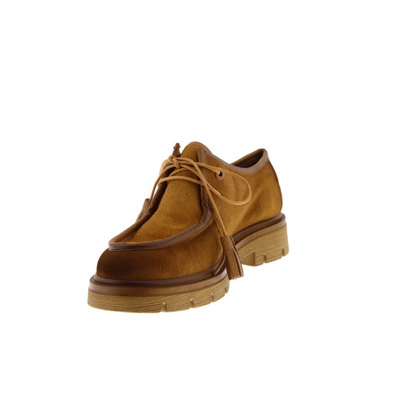 Hispanitas veterschoenen camel 3