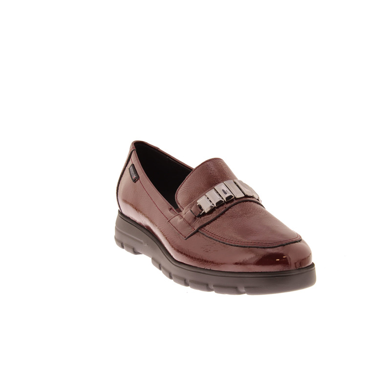 Mephisto mokassins & halbschuhe bordeaux 2