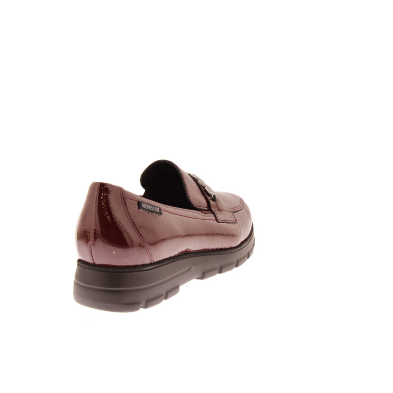 Mephisto mokassins & halbschuhe bordeaux 4