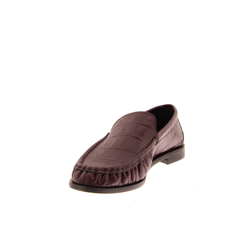 Odare mokassins & halbschuhe bordeaux 3