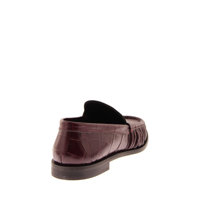 Odare mokassins & halbschuhe bordeaux 4
