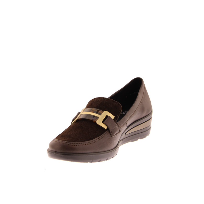 Ara mocassins & loafers bruin 3