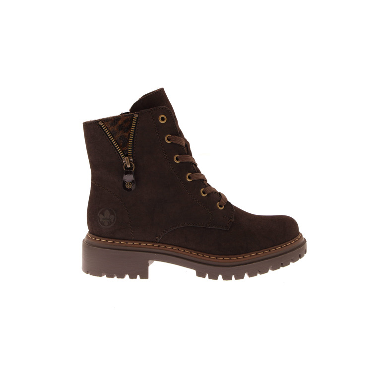 Rieker lace-up boots brown 1