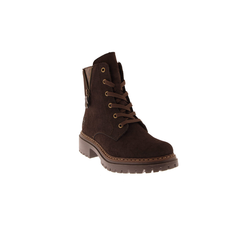 Rieker lace-up boots brown 2