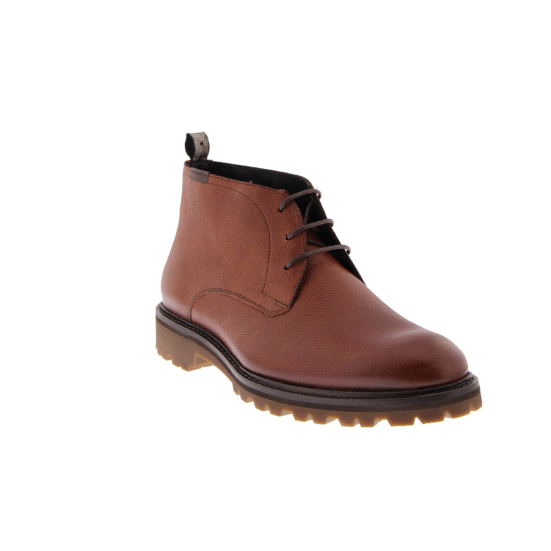 Floris Van Bommel lace shoes cognac 2