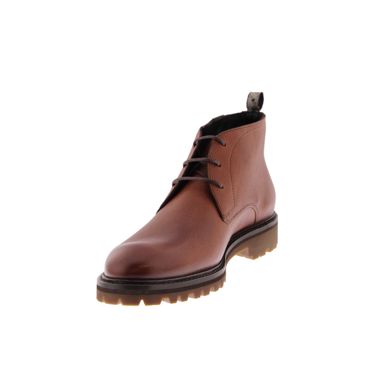 Floris Van Bommel lace shoes cognac 3