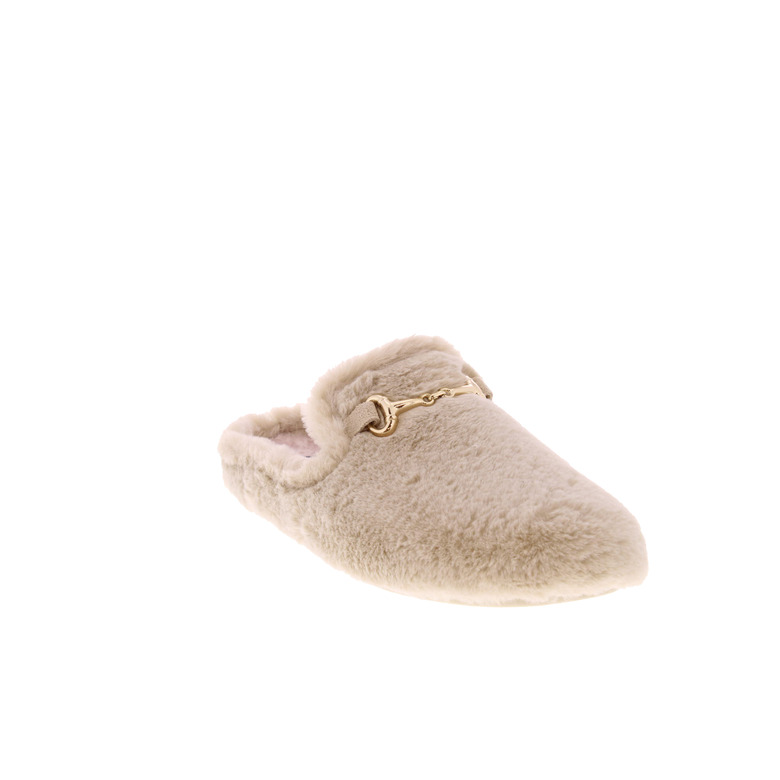 Macarena pantoffeln beige 2