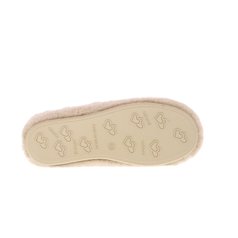 Macarena pantoffeln beige 5
