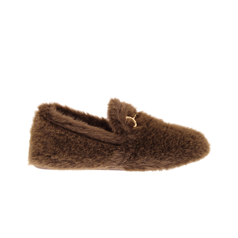 Macarena slippers brown 1