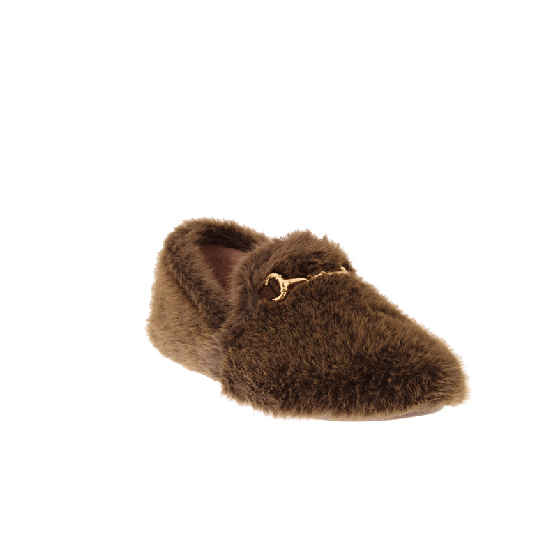 Macarena slippers brown 2