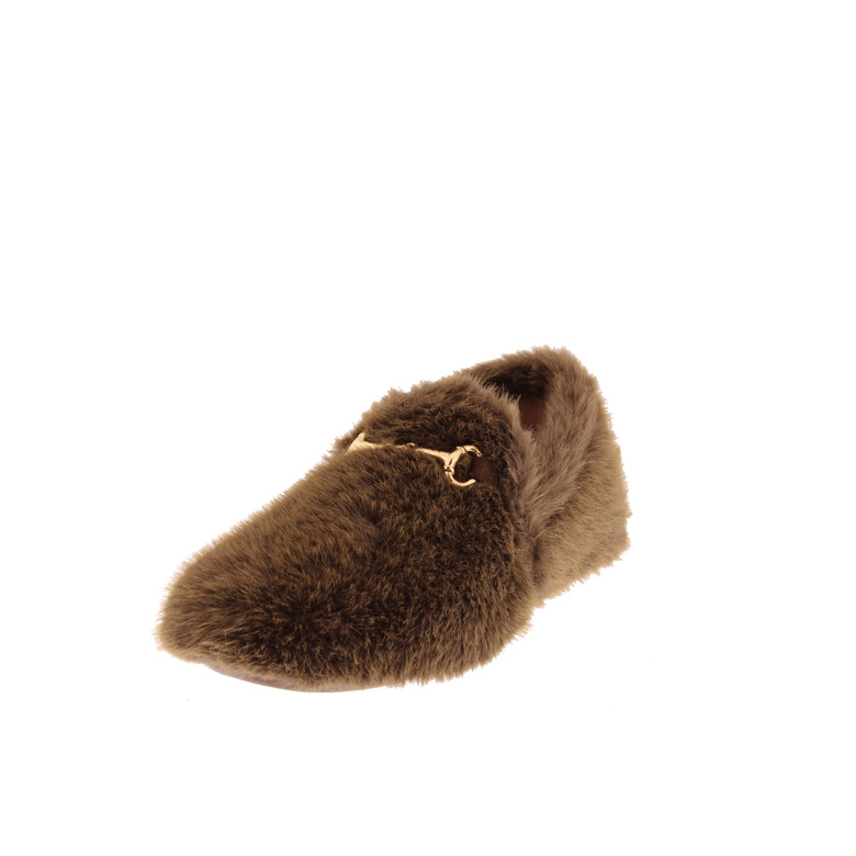 Macarena slippers brown 3
