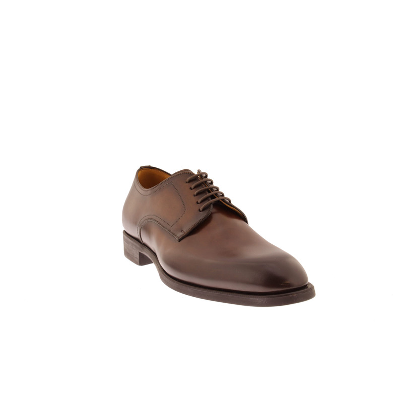 Magnanni chaussures à lacets cognac 2
