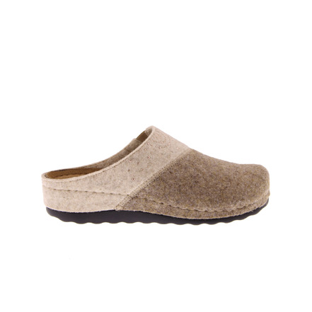 Rohde pantoffels beige