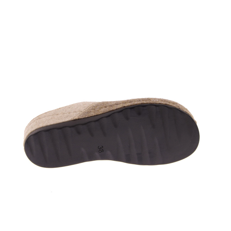 Rohde pantoffeln beige 5